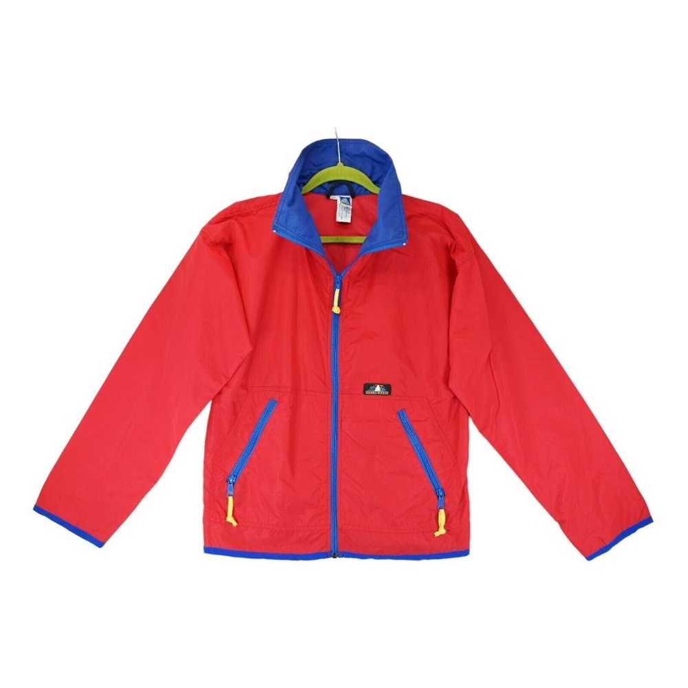 Vintage Men’s Sierra Designs Rain Jacket Windbreaker‎ Size Small Red 90s